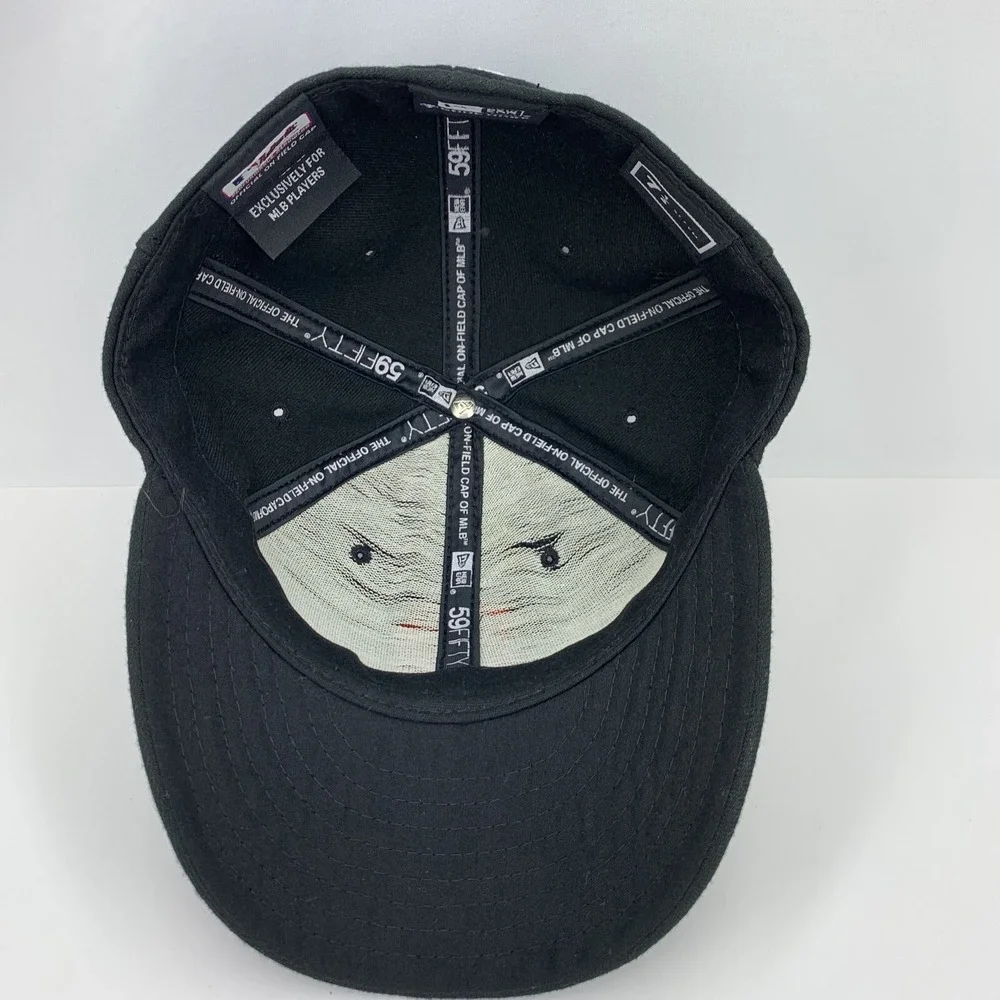 San Francisco Giants Black Orange Hat New Era 59FIFTY Fitted 7 1/4 Baseball Cap